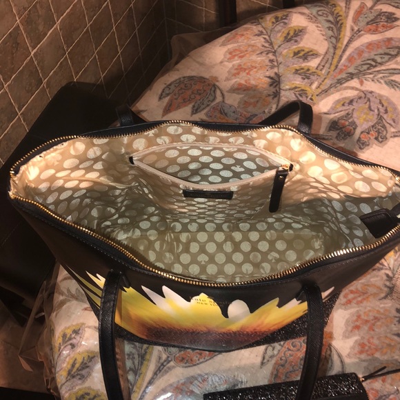 Kate Spade Sunflower Purse Set
